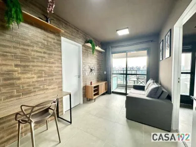 Apartamento com 1 Quarto para alugar, 40m² no Brooklin Paulista, São Paulo