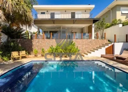 Casa de Condomínio com 4 Quartos para venda ou aluguel, 340m² no Alphaville Dom Pedro, Campinas