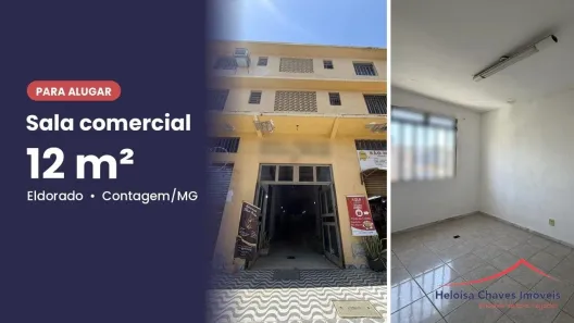 Sala Comercial para alugar, 12m² no Glória, Contagem