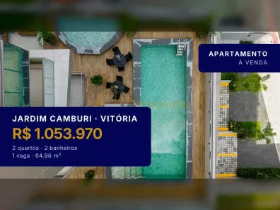Apartamento com 2 Quartos à venda, 64m² no Jardim Camburi, Vitória