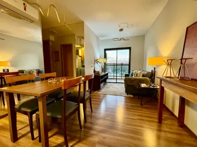 Apartamento com 2 Quartos para alugar, 56m² no Vivendas do Parque, Campo Grande