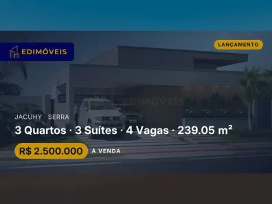 Casa com 3 Quartos à venda, 239m² no Jacuhy, Serra
