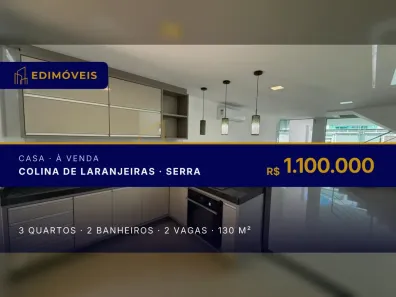 Casa com 3 Quartos à venda, 130m² no Colina de Laranjeiras, Serra