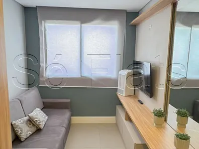Flat com 1 Quarto para alugar, 18m² no Pinheiros, São Paulo