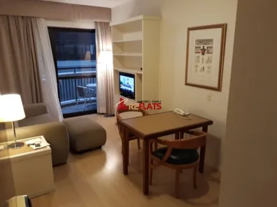 Flat com 1 Quarto para alugar, 36m² no Itaim Bibi, São Paulo