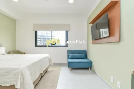 Flat com 1 Quarto para alugar, 24m² no Vila Olímpia, São Paulo