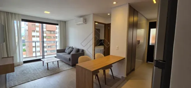Apartamento com 1 Quarto para alugar, 51m² no Cambuí, Campinas