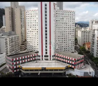 Apartamento com 1 Quarto à venda, 39m² no José Menino, Santos