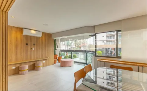 Apartamento com 3 Quartos para alugar, 91m² no Indianópolis, São Paulo