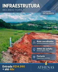 Lote/Terreno à venda, 500m² no Jardim Monte Verde (Caucaia do Alto), Cotia