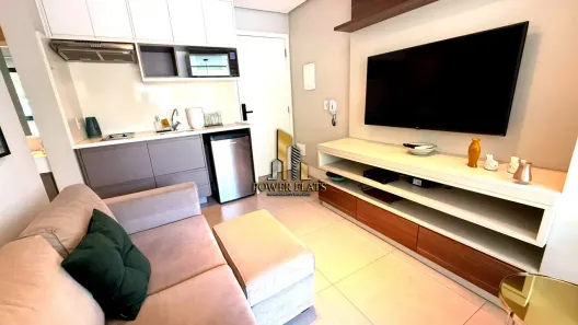 Apartamento com 1 Quarto para alugar, 40m² no Jardim Paulista, São Paulo