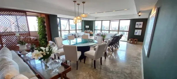 Apartamento com 4 Quartos para alugar, 333m² no Petrópolis, Natal