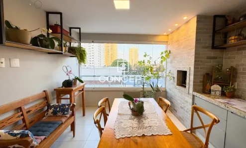 Apartamento com 3 Quartos para alugar, 124m² no Pico do Amor, Cuiabá