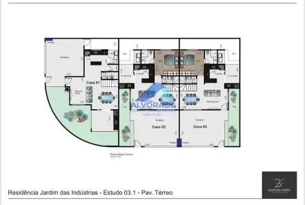 Sobrado com 3 Quartos à venda, 159m² no Jardim das Indústrias, São José dos Campos