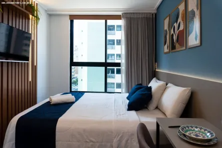 Flat com 1 Quarto à venda, 16m² no Tambaú, João Pessoa