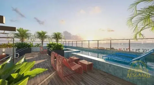 Apartamento com 1 Quarto à venda, 37m² no Ponta de Campina, Cabedelo