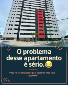 Apartamento com 2 Quartos para alugar, 56m² no São Jorge, Maceió