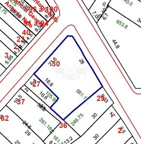 Lote/Terreno à venda, 200m² no Vila Homero Thon, Santo André