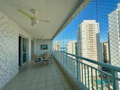 Apartamento com 3 Quartos para alugar, 118m² no Vila Alzira, Guarujá