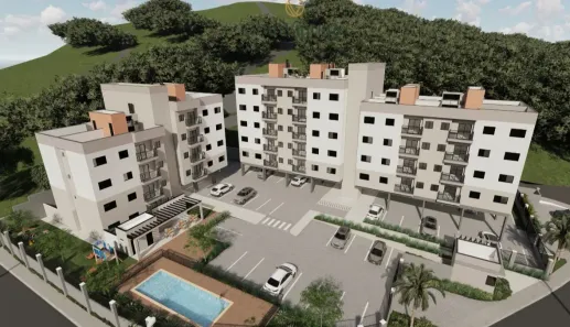 Apartamento com 2 Quartos à venda, 55m² no Jardim Rene, São Roque