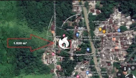 Lote/Terreno à venda, 1520m² no Bairro de Juquehy, São Sebastião