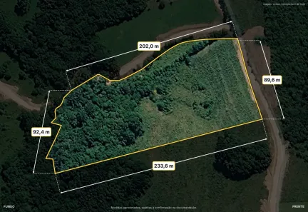 Lote/Terreno à venda, 20018m² no São Luiz do Purunã, Balsa Nova