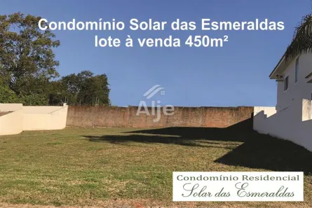 Lote/Terreno à venda, 450m² no Solar das Esmeraldas, Marília