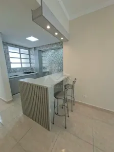 Apartamento com 1 Quarto para alugar, 55m² no José Menino, Santos