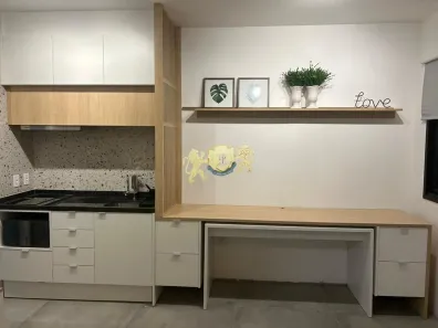 Flat com 1 Quarto para alugar, 24m² no Pinheiros, São Paulo