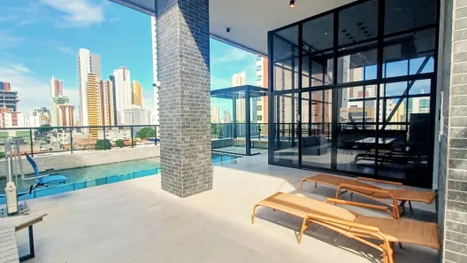 Flat com 1 Quarto à venda, 28m² no Manaíra, João Pessoa