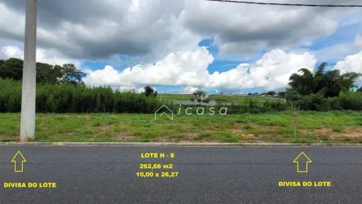Lote/Terreno à venda, 263m² no Jardim Maria Cândida, Caçapava