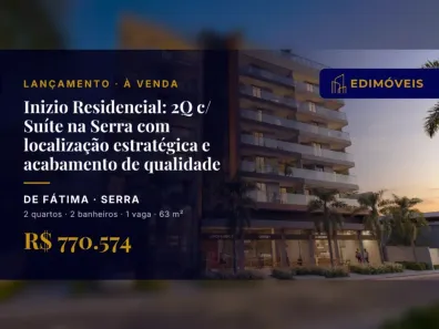 Apartamento com 2 Quartos à venda, 63m² no de Fátima, Serra