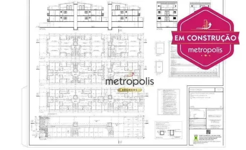 Apartamento com 2 Quartos à venda, 63m² no Santa Maria, Santo André