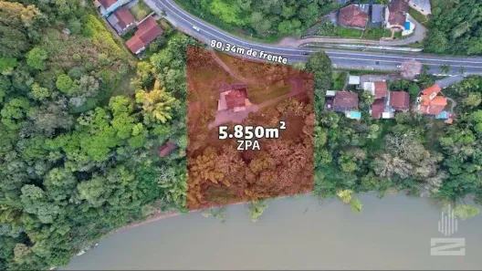 Lote/Terreno à venda, 5851m² no Boa Vista, Blumenau