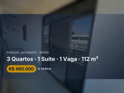 Apartamento com 3 Quartos à venda, 112m² no Parque Jacaraípe, Serra