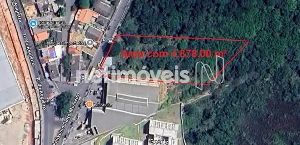 Lote/Terreno à venda, 4878m² no Praia, Contagem