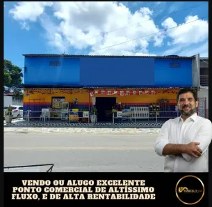 Galpão/Depósito/Armazém para venda ou aluguel, 240m² no Jardim Petrópolis, Maceió