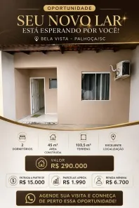 Casa com 2 Quartos à venda, 45m² no Bela Vista, Palhoça