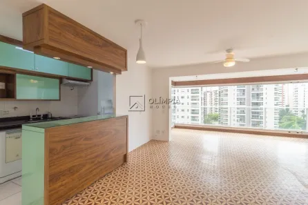 Apartamento com 1 Quarto para alugar, 70m² no Campo Belo, São Paulo