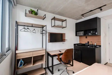 Apartamento com 1 Quarto à venda, 17m² no Consolação, São Paulo