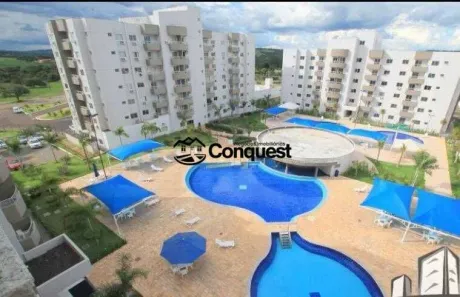 Apartamento com 2 Quartos à venda, 69m² no Setor Lagoa Quente, Caldas Novas