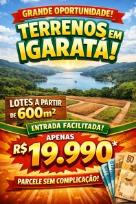 Lote/Terreno à venda, 600m² no Centro, Igaratá