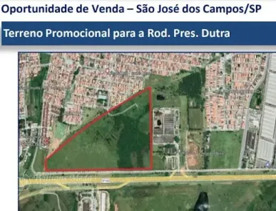 Ponto Comercial à venda, 283476m² no Jardim Satélite, São José dos Campos