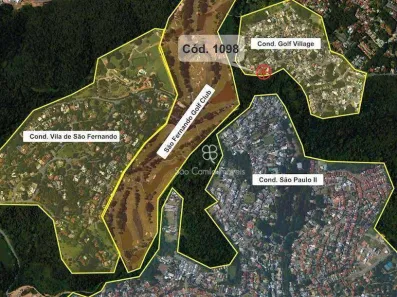 Lote/Terreno à venda, 579m² no Golf Gardens, Carapicuíba