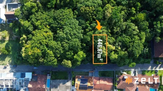 Lote/Terreno à venda, 447m² no Água Verde, Blumenau