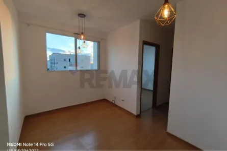 Apartamento com 2 Quartos para alugar, 44m² no Vila Monte Alegre, Paulínia