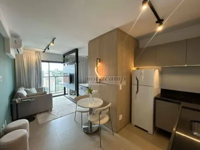 Apartamento com 1 Quarto para alugar, 39m² no Cambuí, Campinas