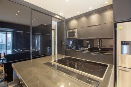 Apartamento com 1 Quarto para alugar, 45m² no Brooklin Paulista, São Paulo