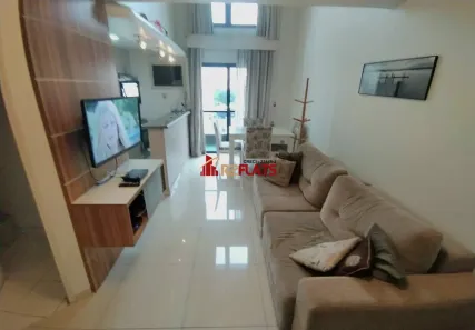 Flat com 1 Quarto para alugar, 50m² no Moema, São Paulo