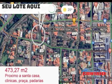 Lote/Terreno à venda, 473m² no Parque Santa Mônica, São Carlos